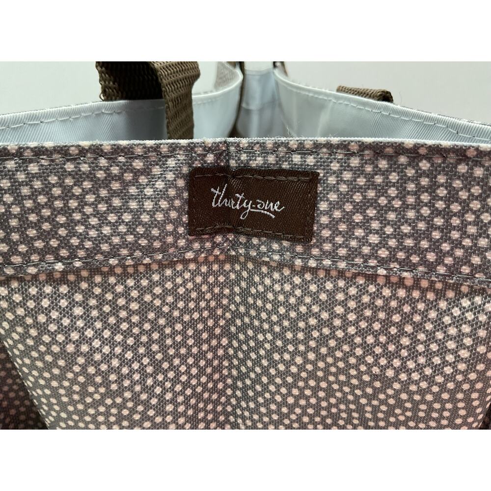 Thirty One utility tote with handles small - Picture 2 of 13